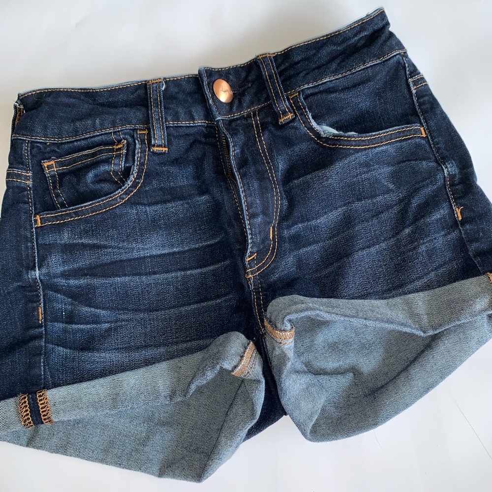 american eagle jean shorts